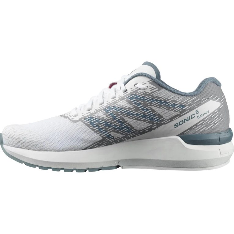 Salomon Sonic 5 Balance Men's Running Shoes White / Grey | CA 58J74